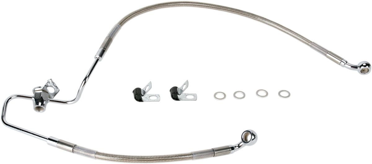 REAR BRAKE LINE STAINLESS STEEL