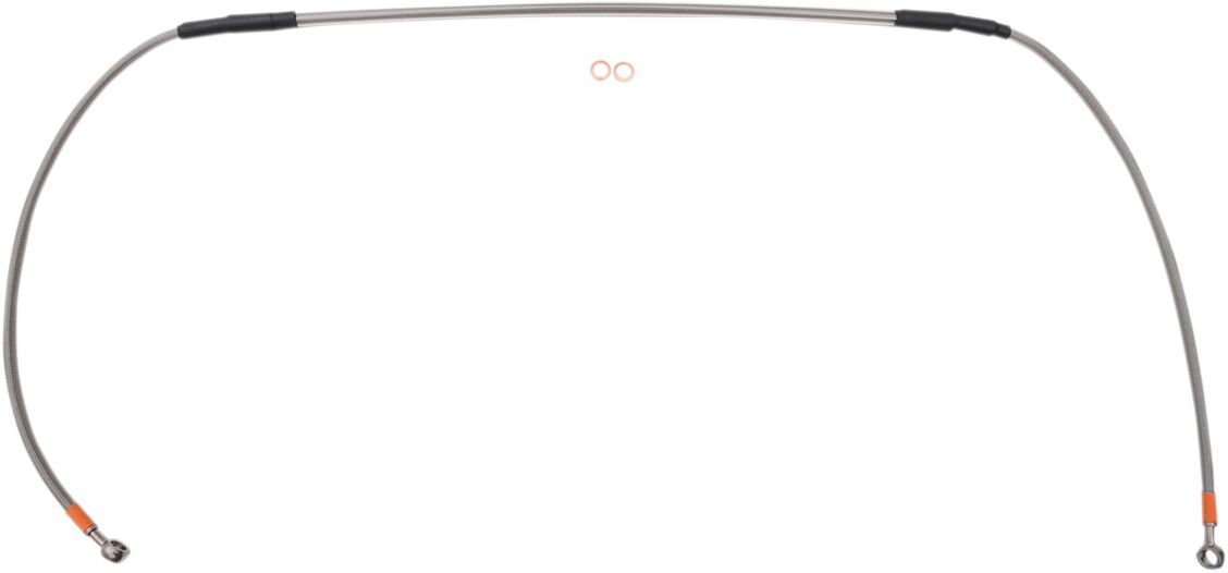 BRAKE LINE WITH HEADLIGHT USE ONLY WITH MOTO-MASTER RADIAL MASTER CYLINDER OEM LENGTH