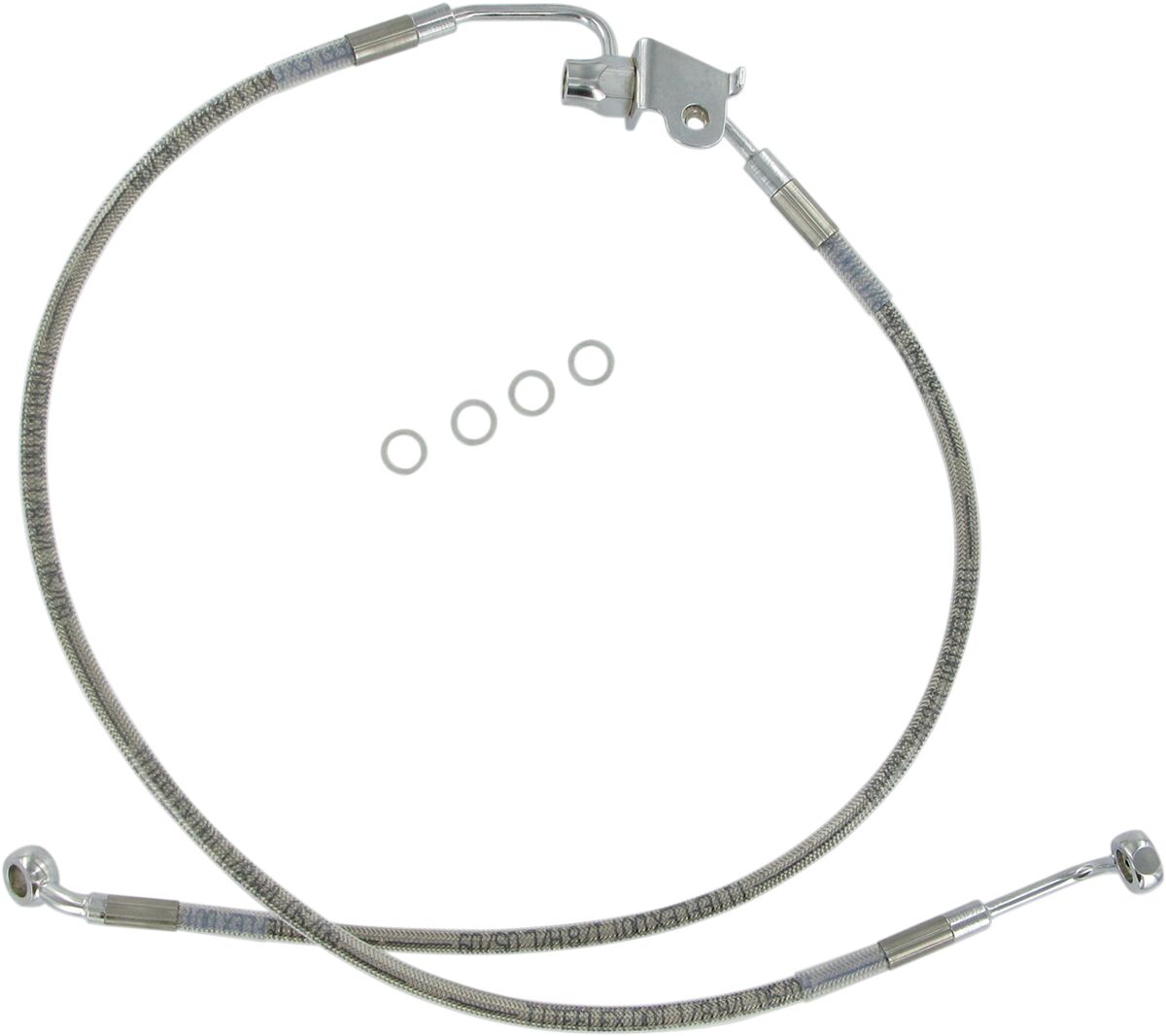 REAR BRAKE LINE STAINLESS STEEL