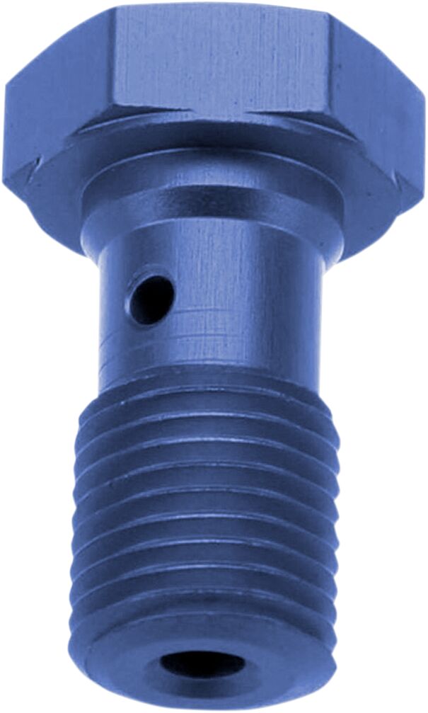 BANJO BOLT, M10X1.00 BREMBO, ALUMINIUM, BLUE