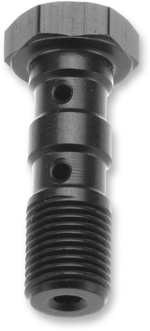 DOUBLE BANJO BOLT, M10X1.00 BREMBO, ALUMINIUM, BLACK