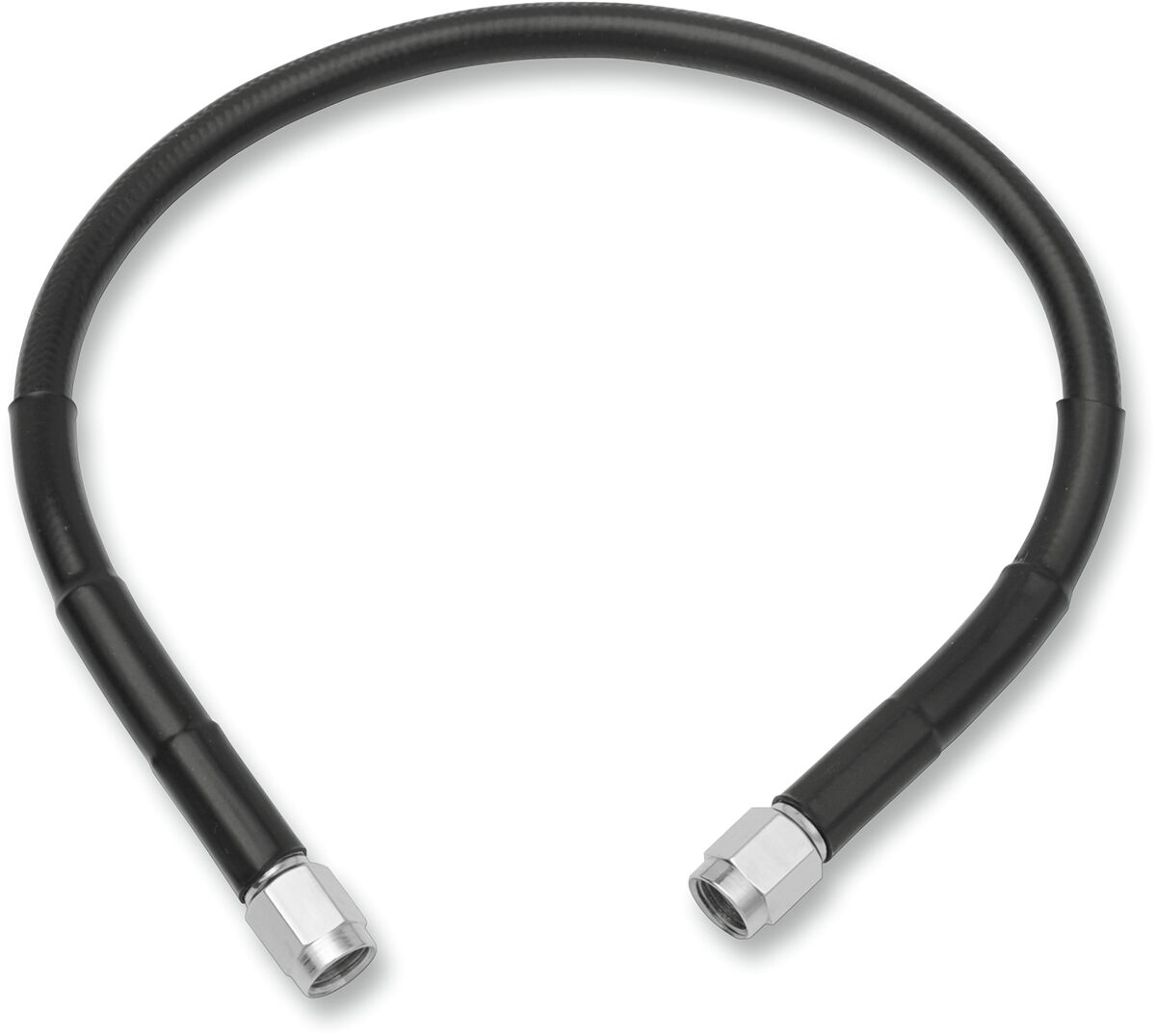 UNIVERSAL BRAKE LINE BLACK VINYL COATED STAINLESS STEEL DOT AN-3 34"
