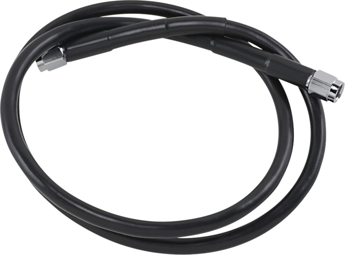 UNIVERSAL BRAKE LINE BLACK VINYL COATED STAINLESS STEEL DOT AN-3 38"
