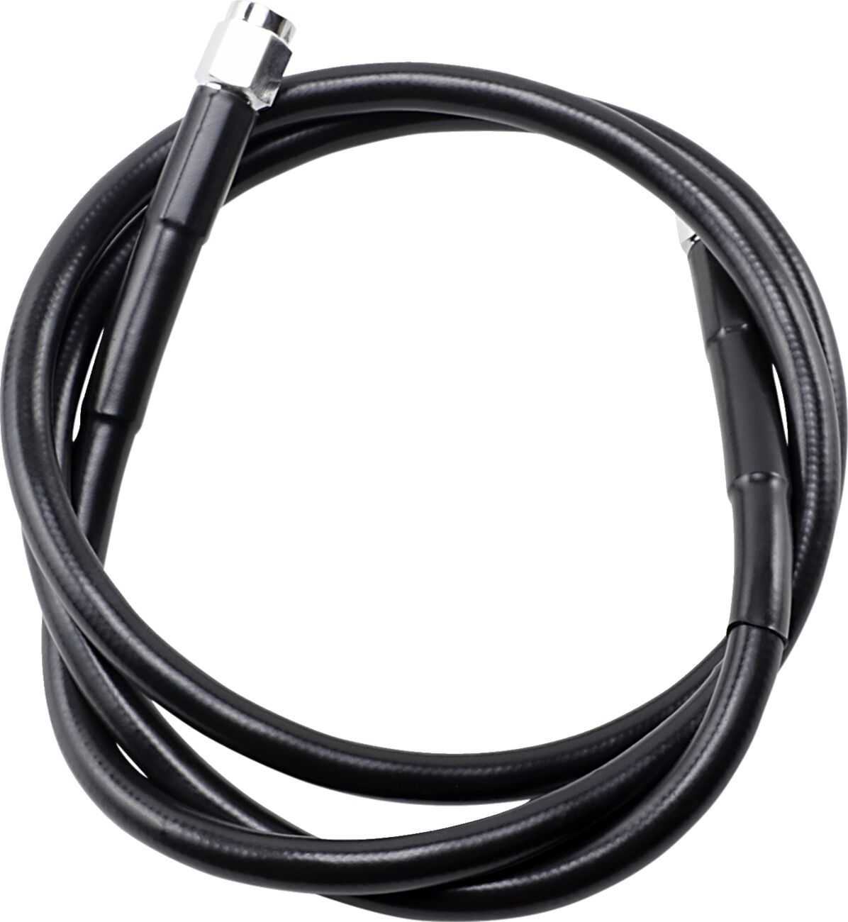 UNIVERSAL BRAKE LINE BLACK VINYL COATED STAINLESS STEEL DOT AN-3 42"