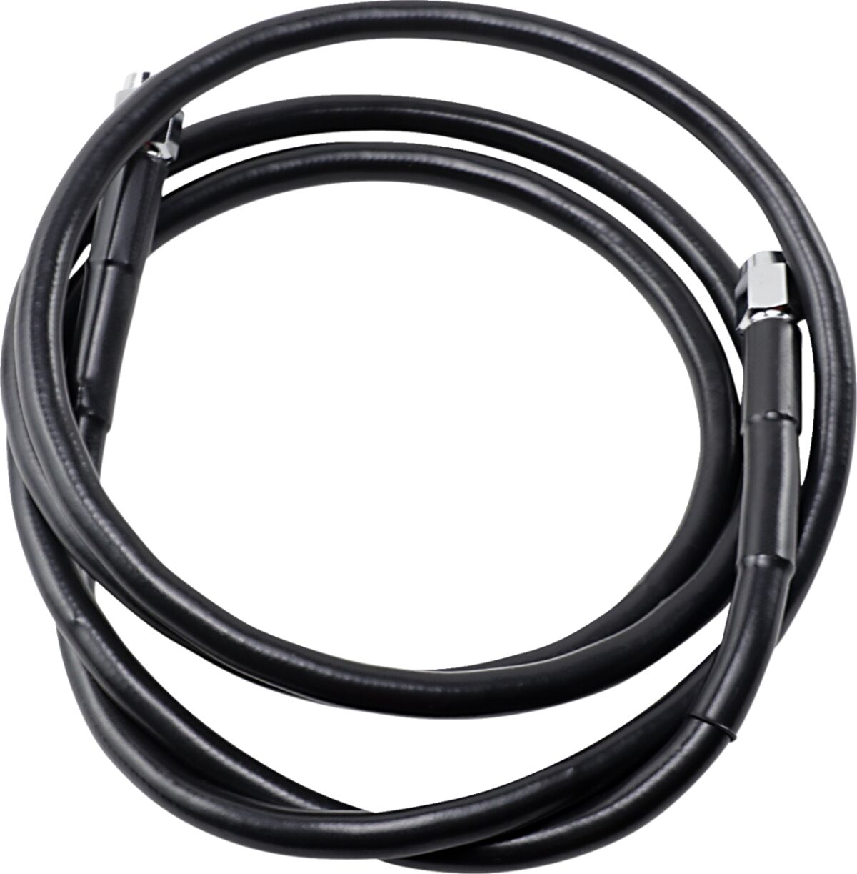 UNIVERSAL BRAKE LINE BLACK VINYL COATED STAINLESS STEEL DOT AN-3 60"