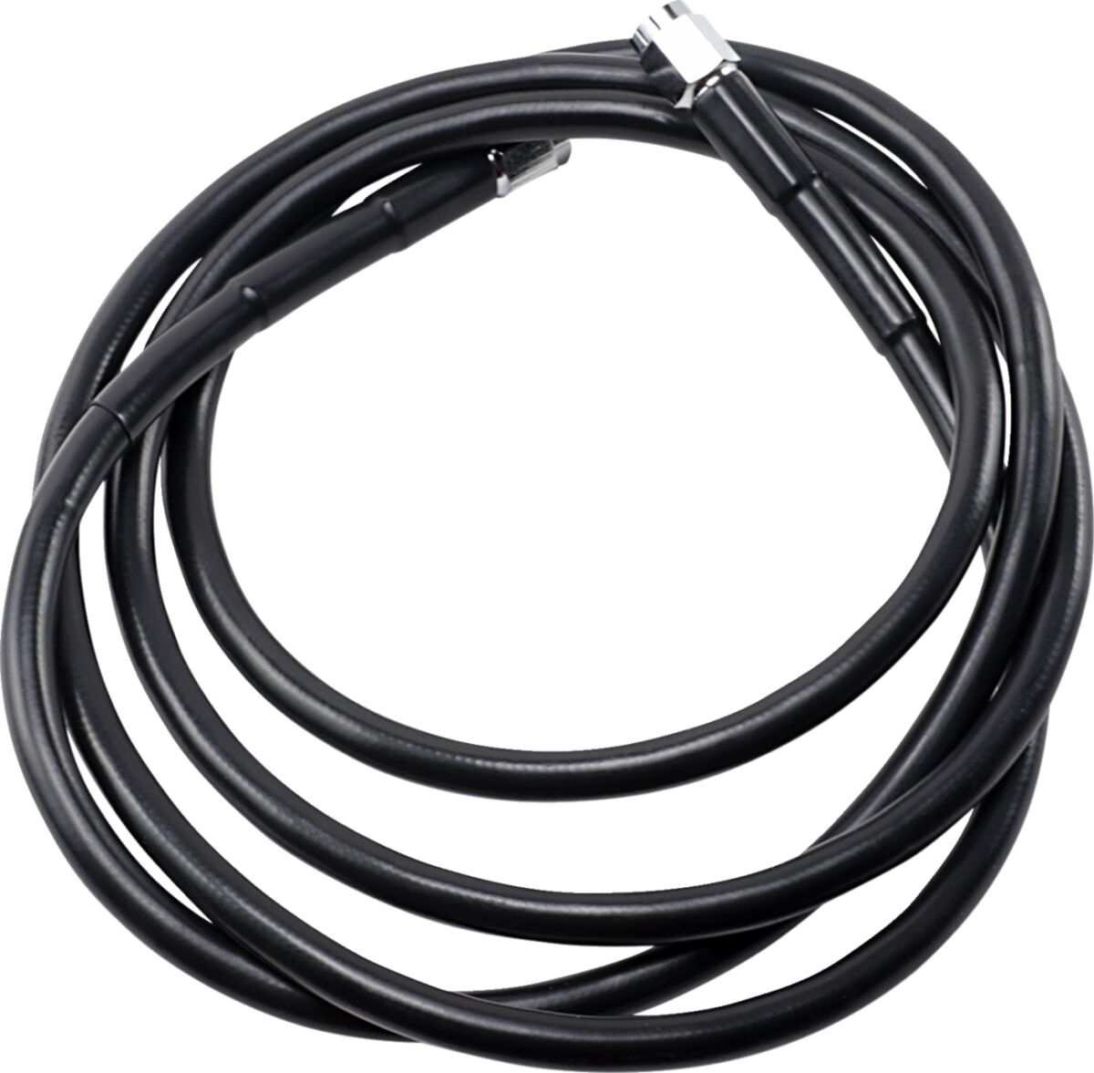 UNIVERSAL BRAKE LINE BLACK VINYL COATED STAINLESS STEEL DOT AN-3 69"