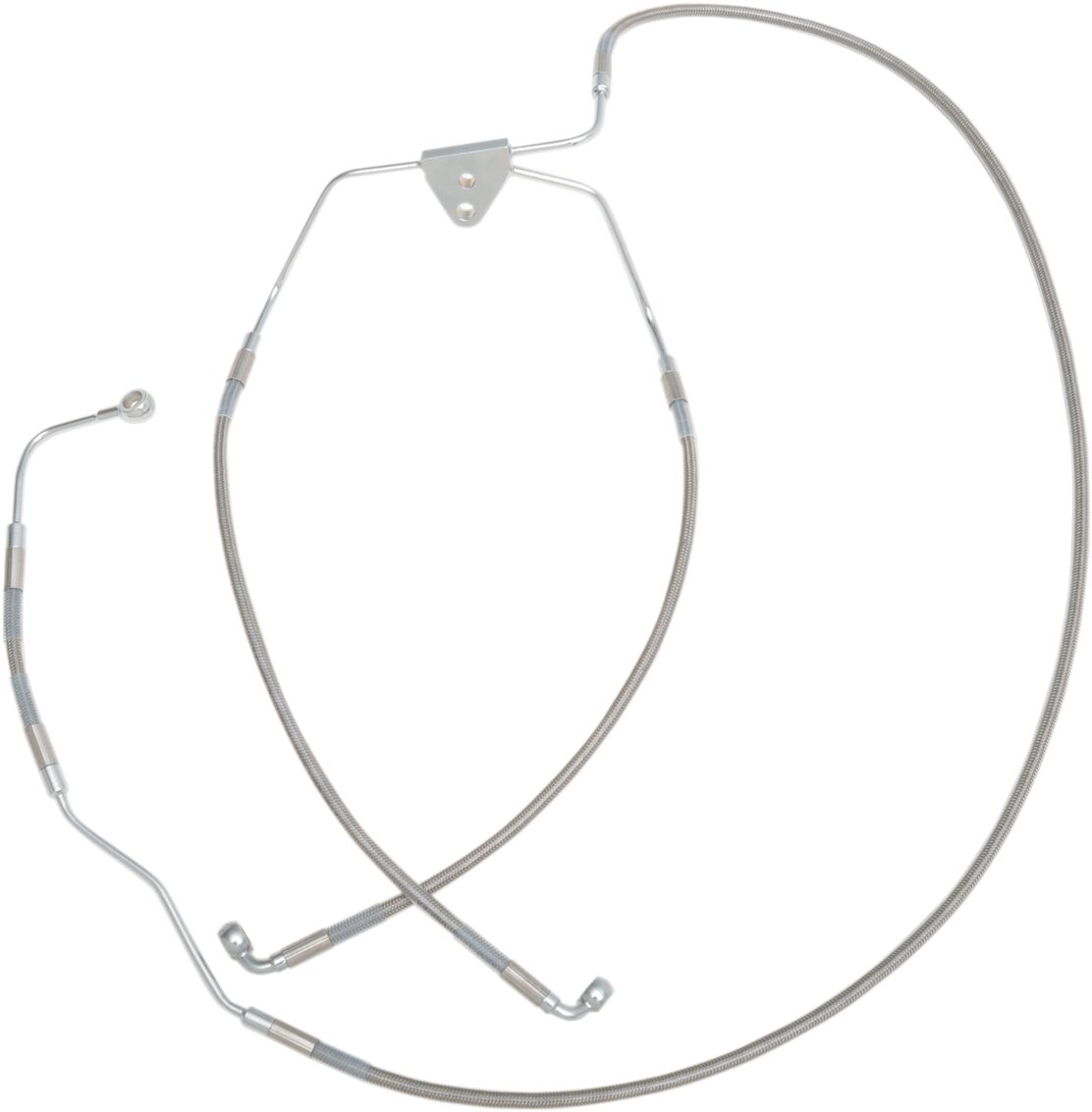 FRONT LOWER BRAKE LINE STAINLESS STEEL