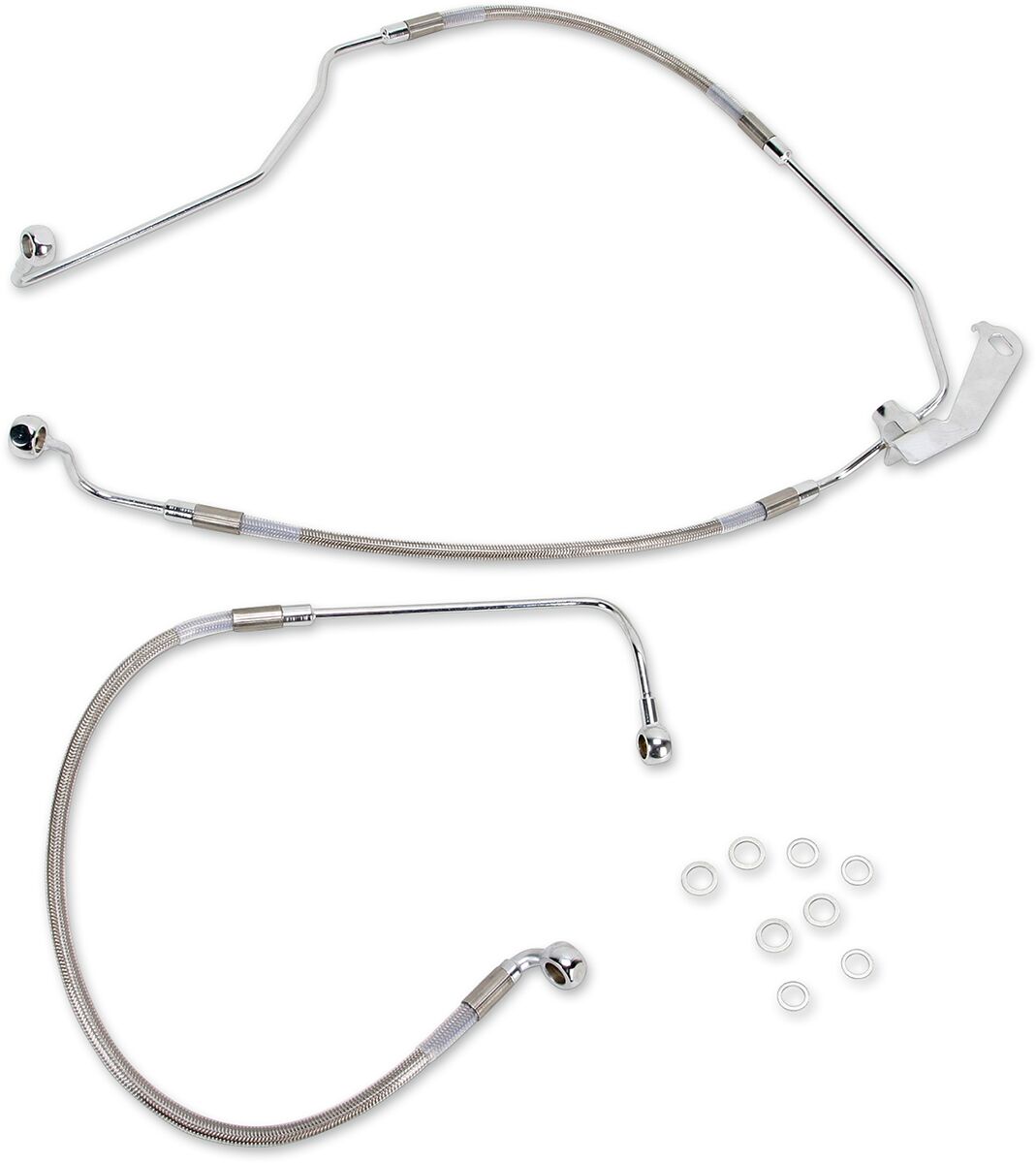 REAR BRAKE LINE STAINLESS STEEL