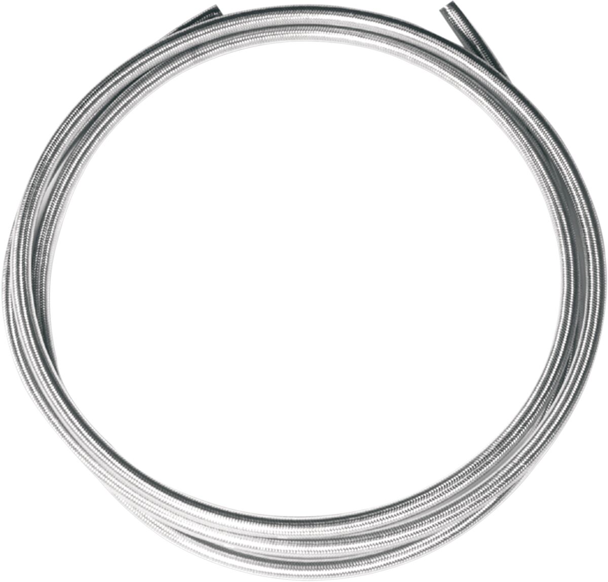BRAKE LINE BYO® NON-ABS 12' STAINLESS WITH CLEAR COAT