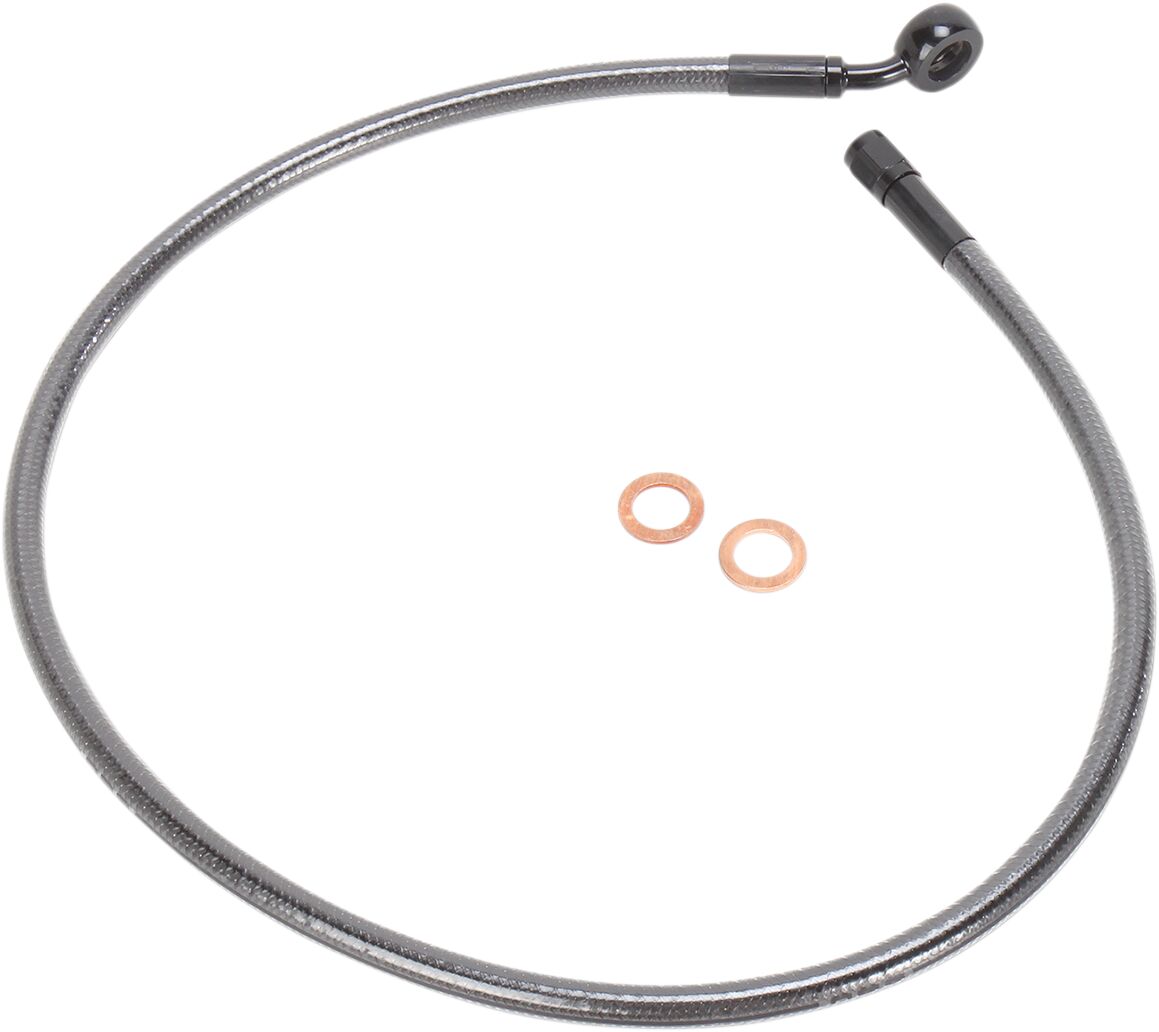 BRAKE LINE FRONT UPPER DESIGNER BLACK PEARL