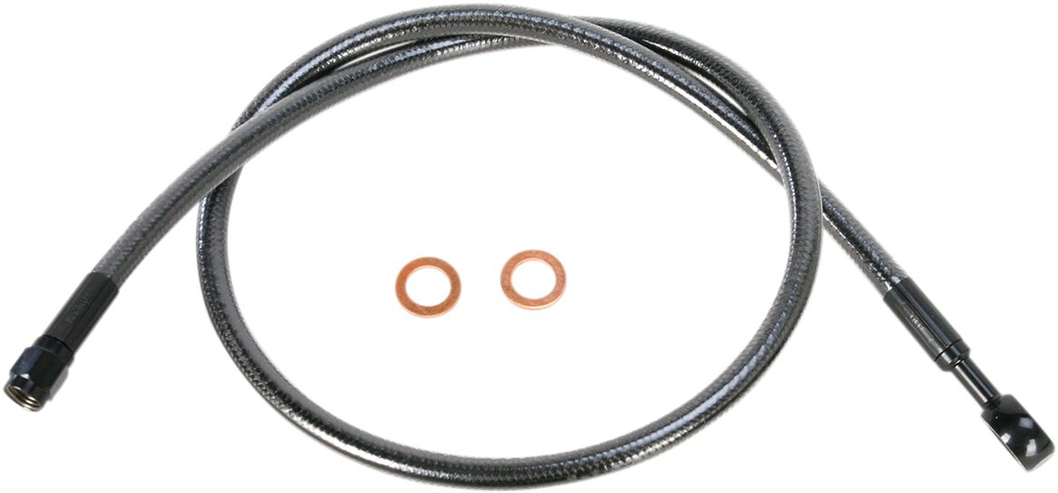 BRAKE LINE FRONT UPPER DESIGNER BLACK PEARL