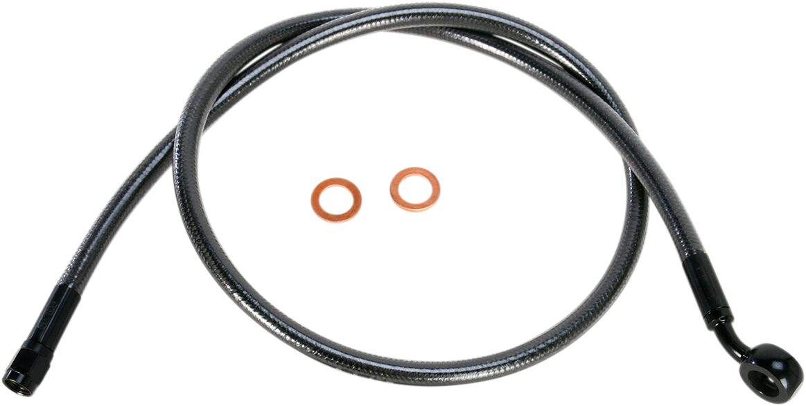 BRAKE LINE FRONT UPPER DESIGNER BLACK PEARL