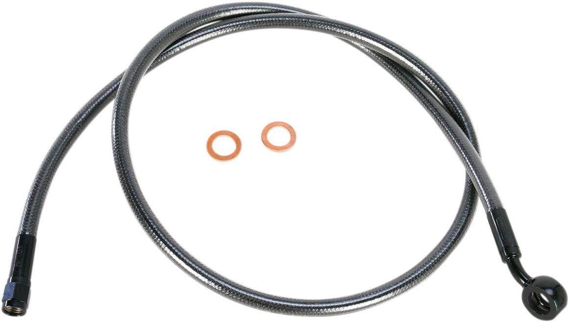 BRAKE LINE FRONT UPPER DESIGNER BLACK PEARL