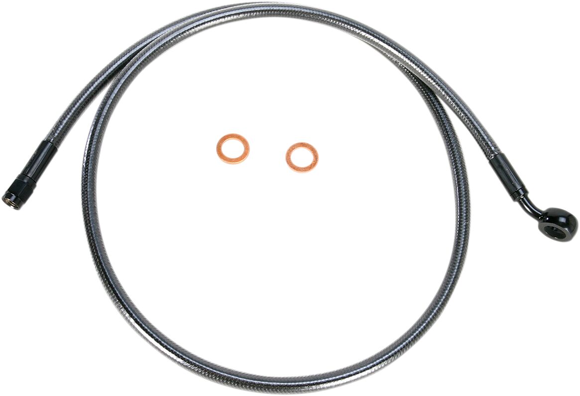 BRAKE LINE FRONT UPPER DESIGNER BLACK PEARL