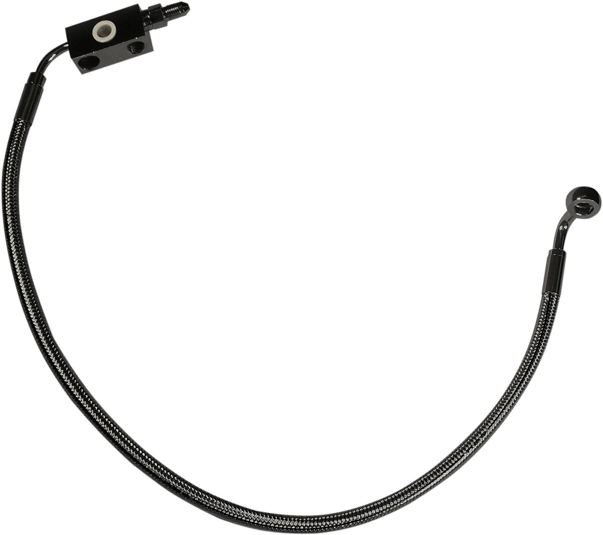 BRAKE LINE FRONT LOWER DESIGNER CLEAR JACKET CHROME BLACK