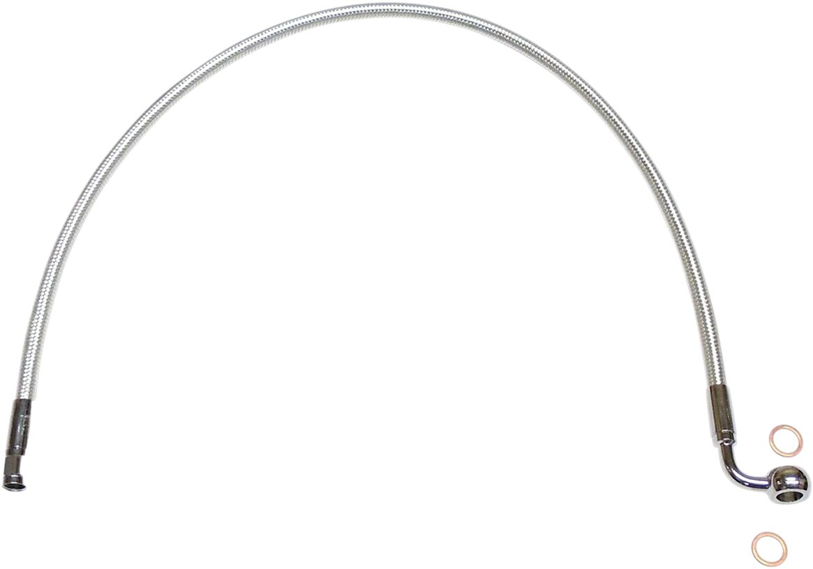 BRAKE LINE FRONT UPPER ABS DESIGNER CLEAR JACKET STERLING CHROMITE® II NATURE