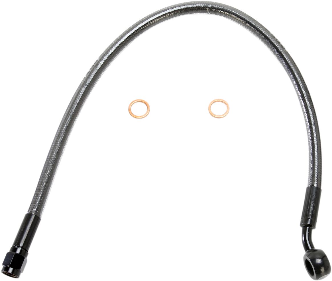 BRAKE LINE FRONT UPPER ABS DESIGNER BLACK PEARL