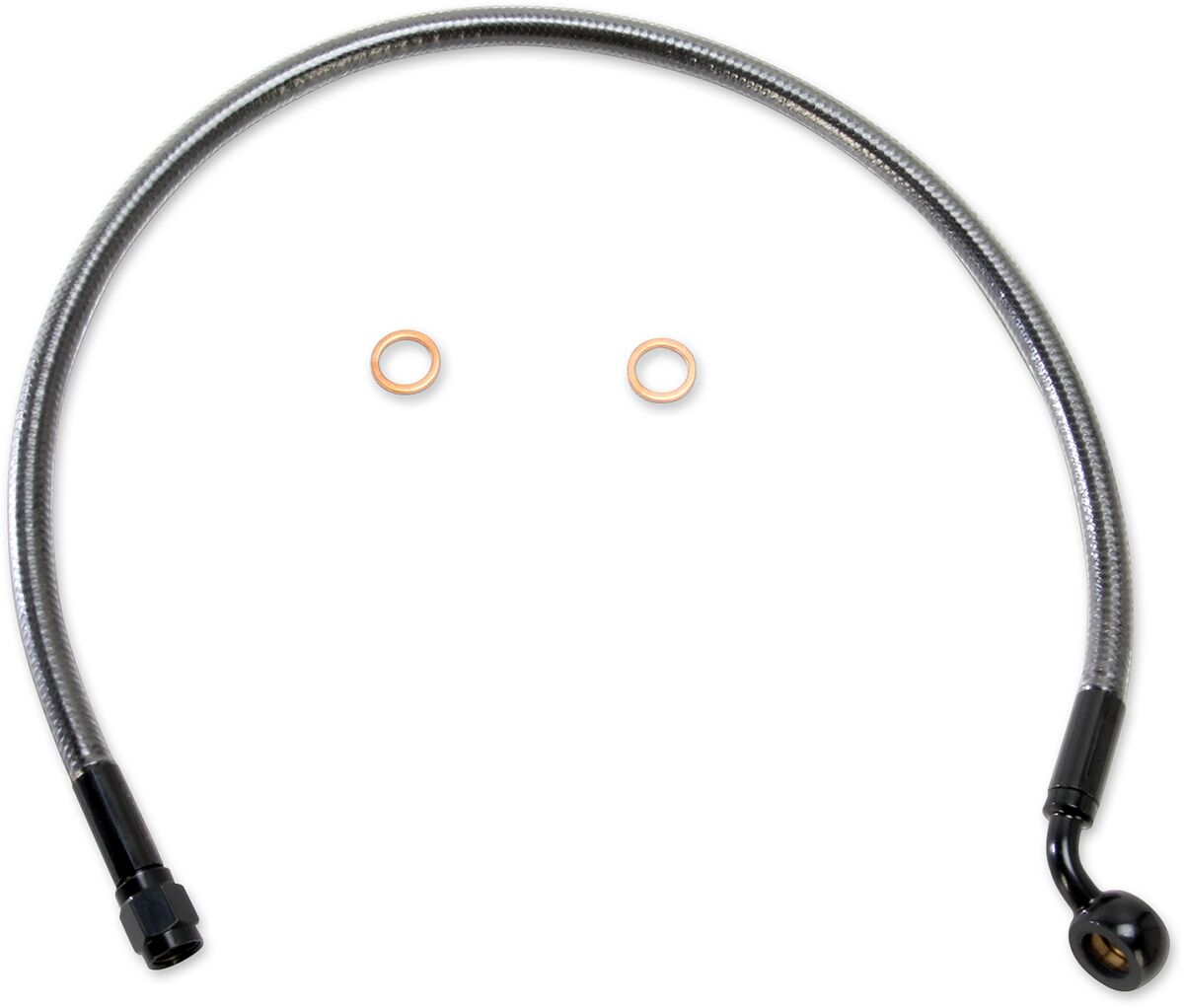 BRAKE LINE FRONT UPPER ABS DESIGNER BLACK PEARL