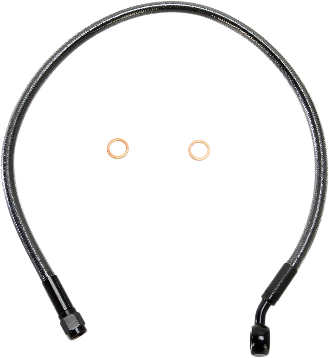 BRAKE LINE FRONT UPPER ABS DESIGNER BLACK PEARL