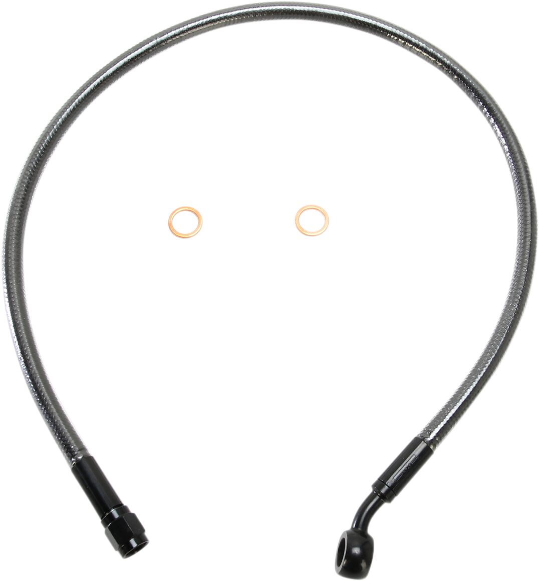 BRAKE LINE FRONT UPPER ABS DESIGNER BLACK PEARL