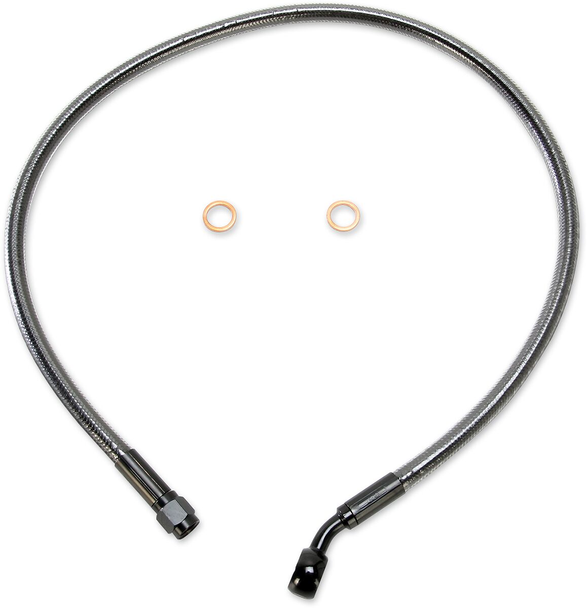 BRAKE LINE FRONT UPPER ABS DESIGNER BLACK PEARL