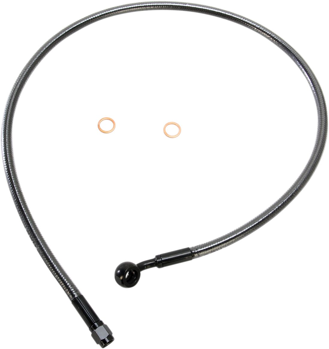 BRAKE LINE FRONT UPPER ABS DESIGNER BLACK PEARL