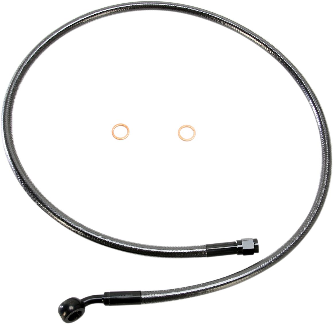 BRAKE LINE FRONT UPPER ABS DESIGNER BLACK PEARL