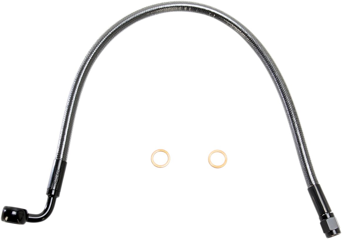 BRAKE LINE FRONT UPPER ABS DESIGNER BLACK PEARL