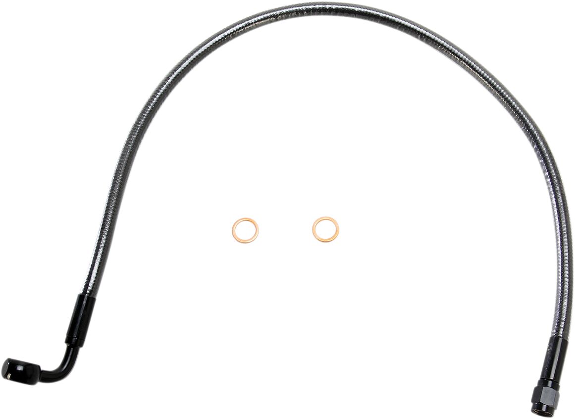 BRAKE LINE FRONT UPPER ABS DESIGNER BLACK PEARL