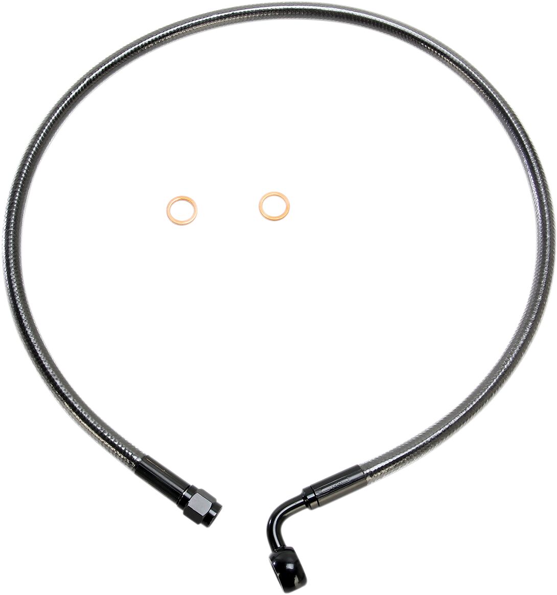 BRAKE LINE FRONT UPPER ABS DESIGNER BLACK PEARL