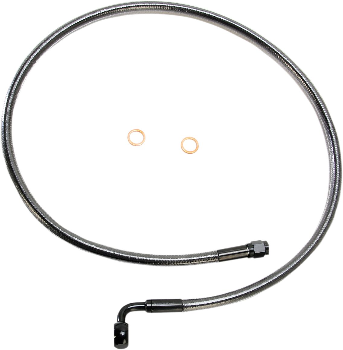 BRAKE LINE FRONT UPPER ABS DESIGNER BLACK PEARL
