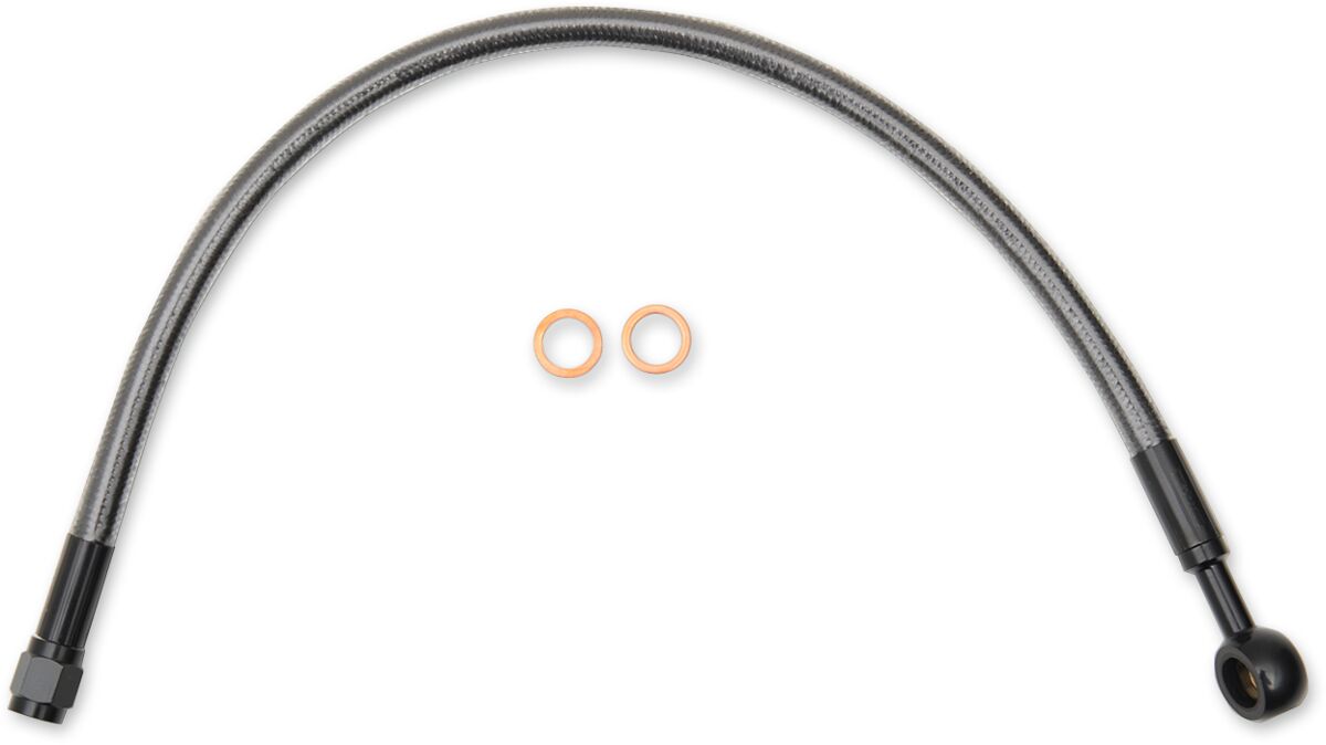 BRAKE LINE FRONT UPPER ABS DESIGNER BLACK PEARL