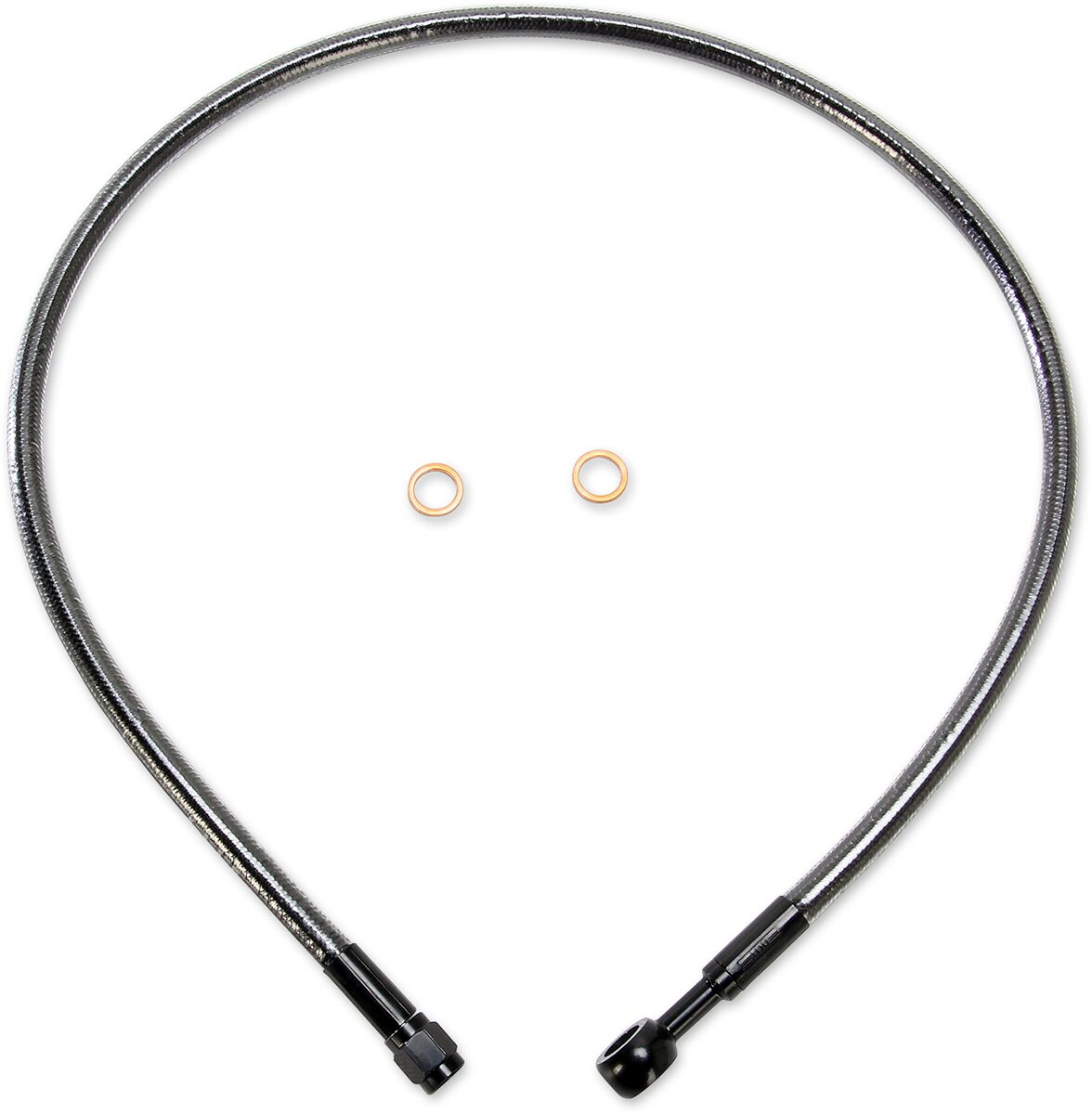 BRAKE LINE FRONT UPPER ABS DESIGNER BLACK PEARL