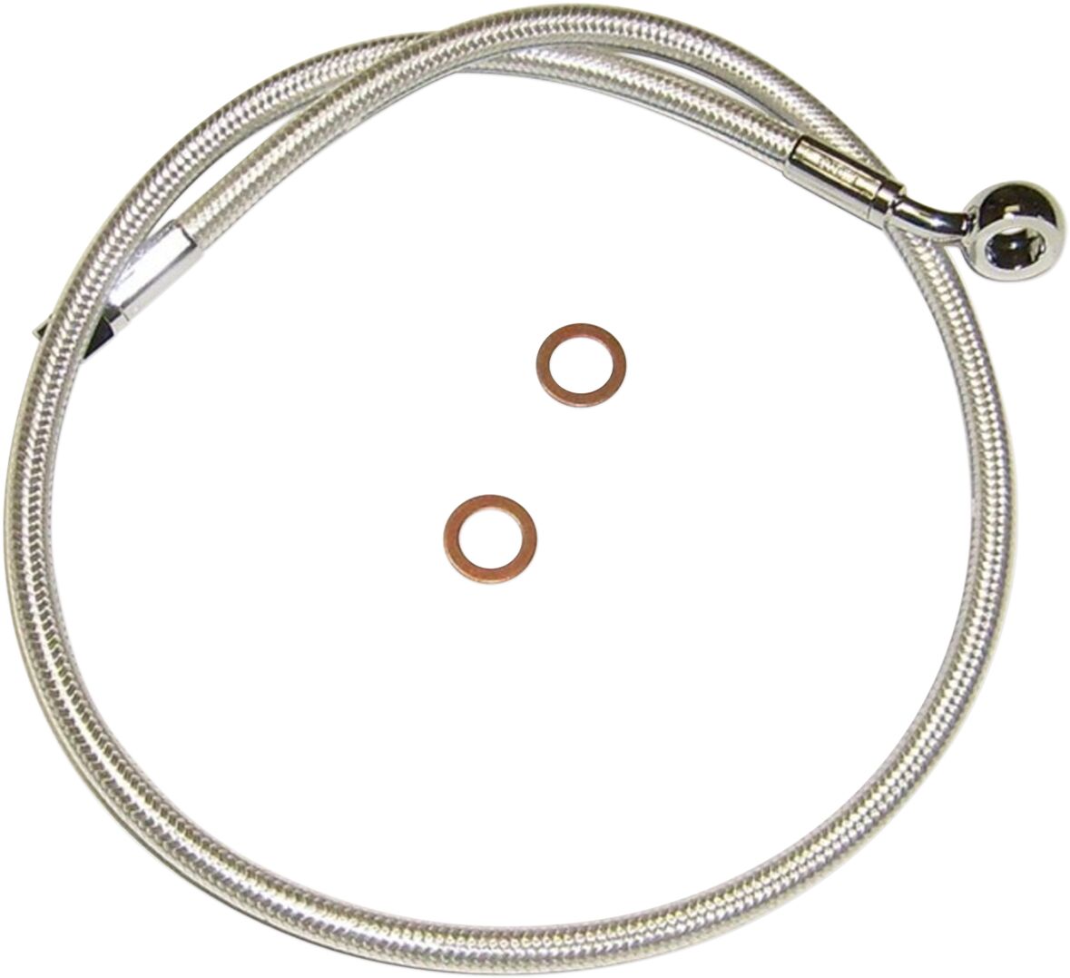 BRAKE LINE FRONT UPPER ABS DESIGNER STERLING CHROMITE® II NATURE
