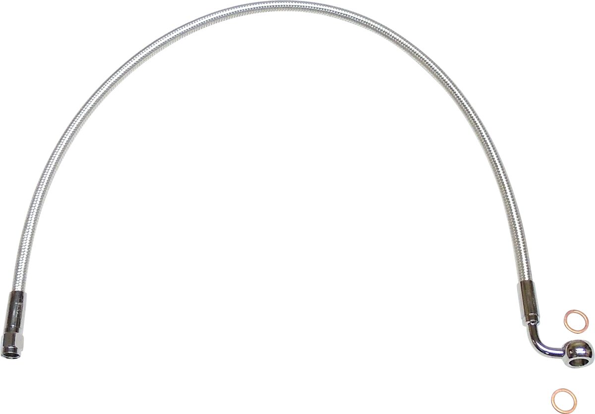 BRAKE LINE FRONT UPPER ABS DESIGNER STERLING CHROMITE® II NATURE