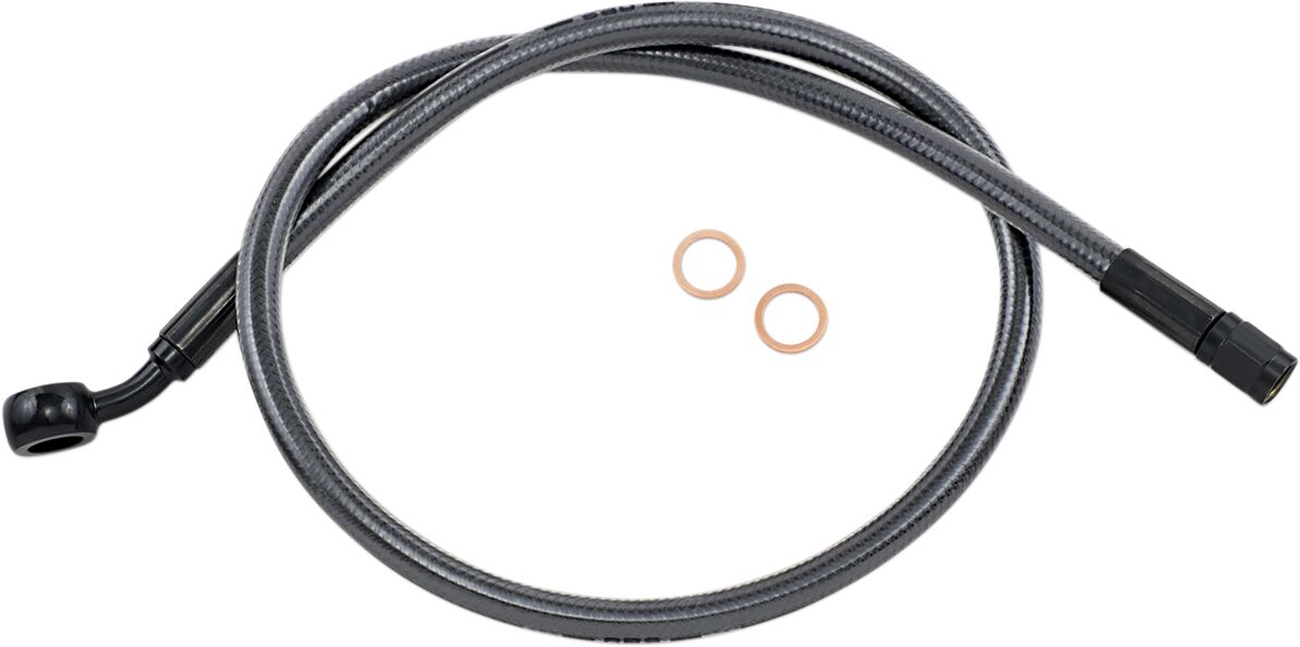 BRAKE LINE FRONT UPPER ABS DESIGNER BLACK PEARL