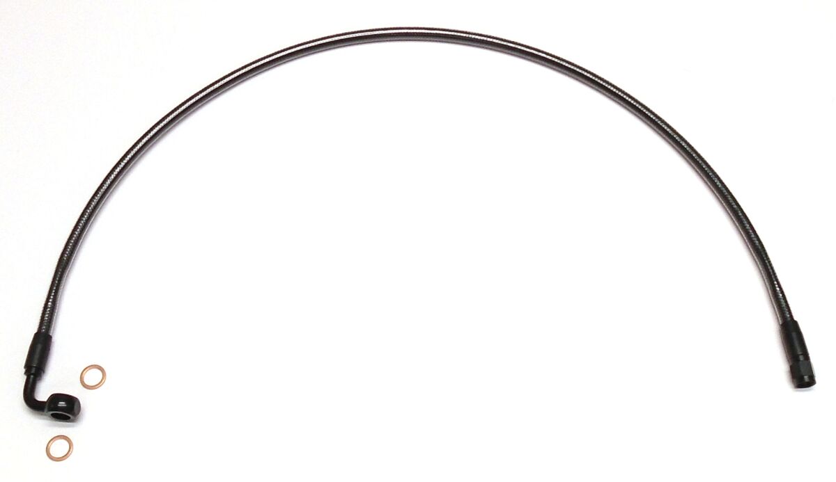 BRAKE LINE FRONT UPPER ABS DESIGNER BLACK PEARL