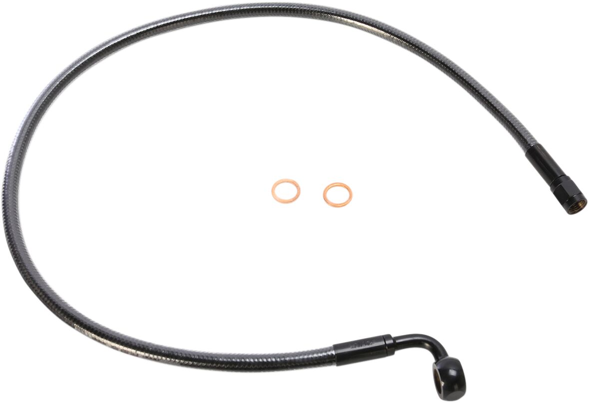 BRAKE LINE FRONT UPPER ABS DESIGNER BLACK PEARL