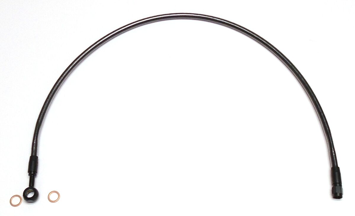 BRAKE LINE FRONT UPPER ABS DESIGNER BLACK PEARL