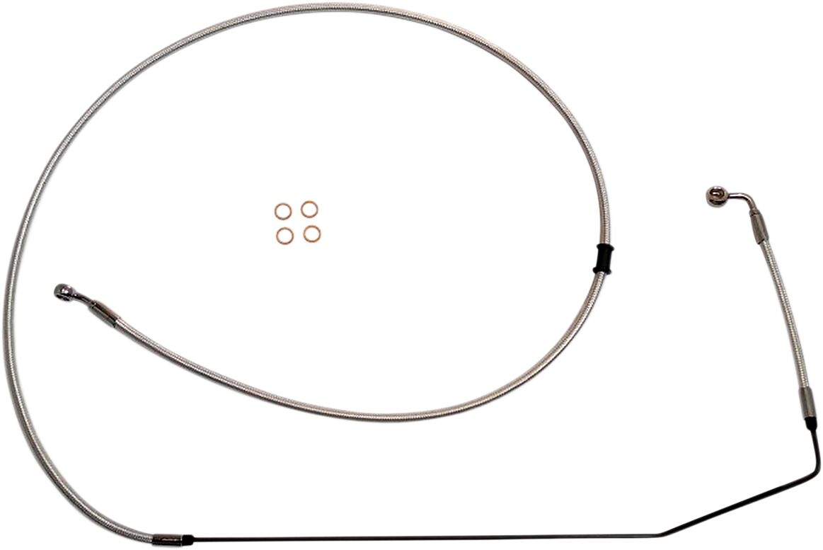 BRAKE LINE ABS FRONT DESIGNER STERLING CHROMITE II
