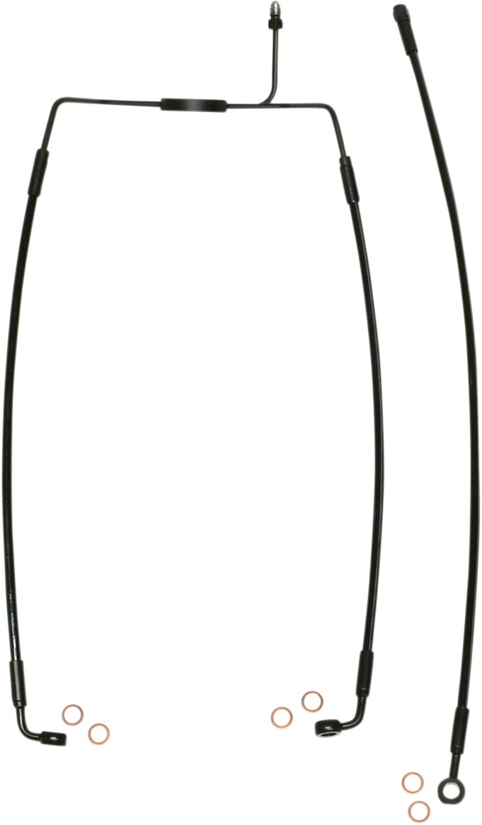 LINE BRAKE FRONT XR BLK