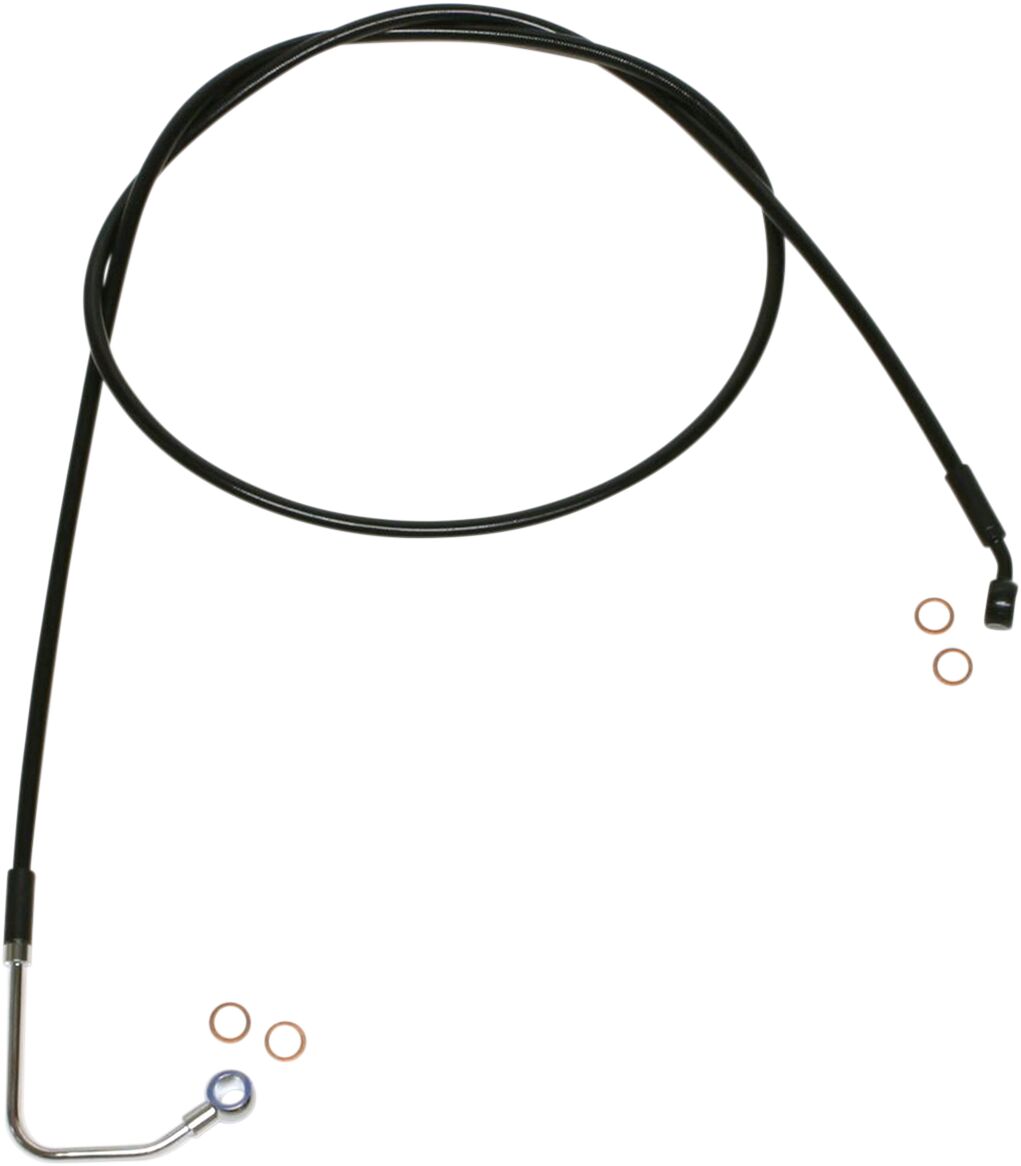 LINE BRAKE MID UPR XR BLK