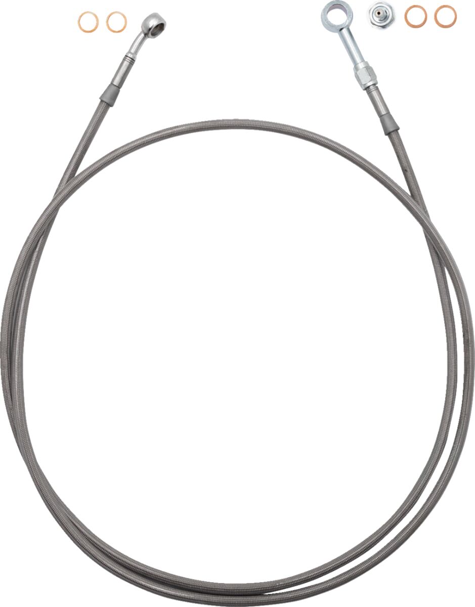 EZ Install Brake Line - 67" - Stainless Steel Braid