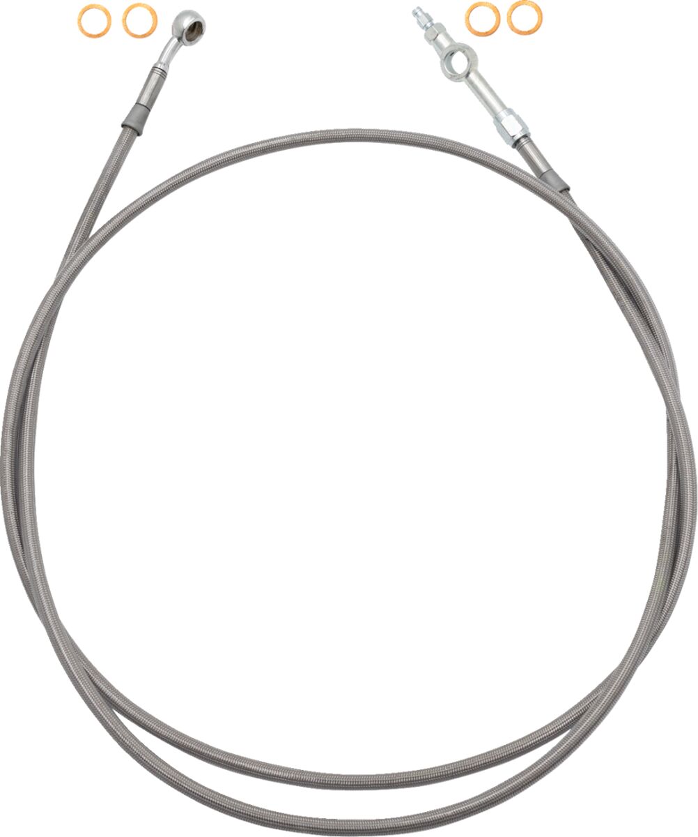 EZ Install Brake Line - 63" - Stainless Steel Braid