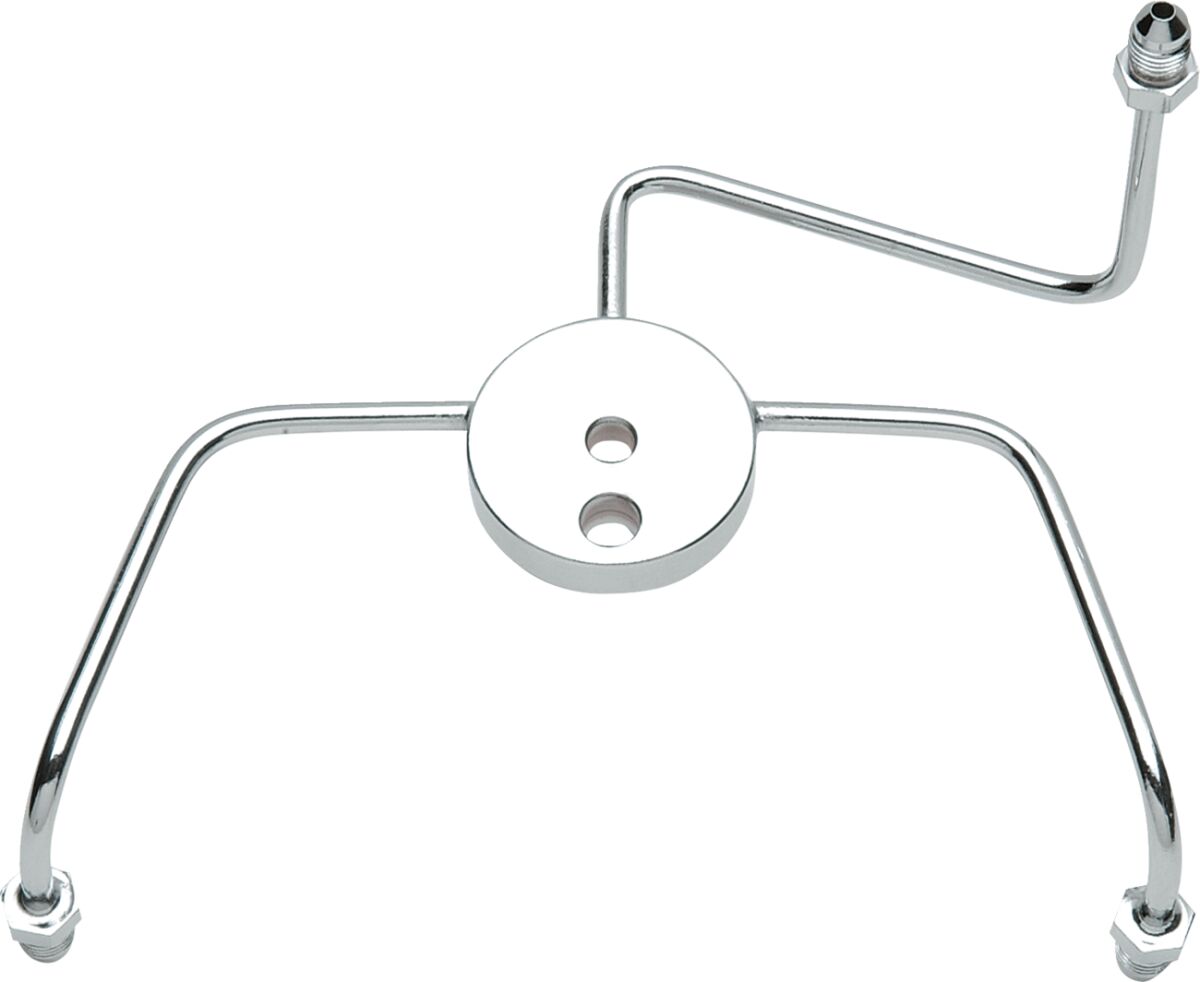 Esipiduri T-liitmik, kroom, AN-3, Wide Glide