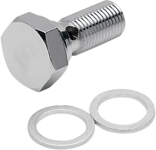 Banjopolt, kroom, 7/16"-24, 3/8" banjole