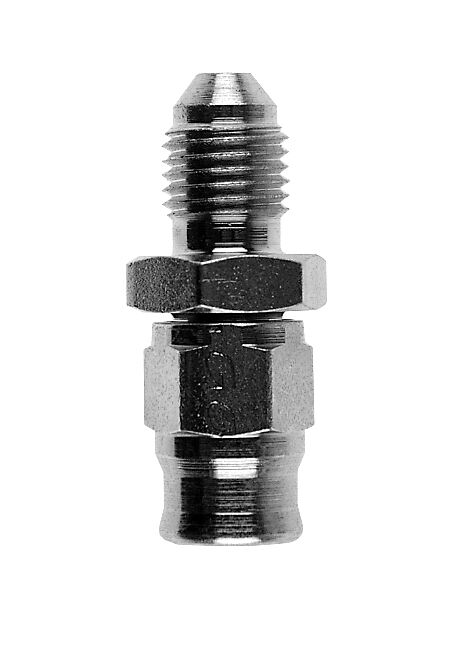 Liitmik, sirge, roostevaba teras, -03, isane kumer pesa 3/8x24 JIC/UNF