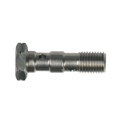 Banjo polt, topelt, alumiinium, must, pikkus 31,0mm M10x1,25