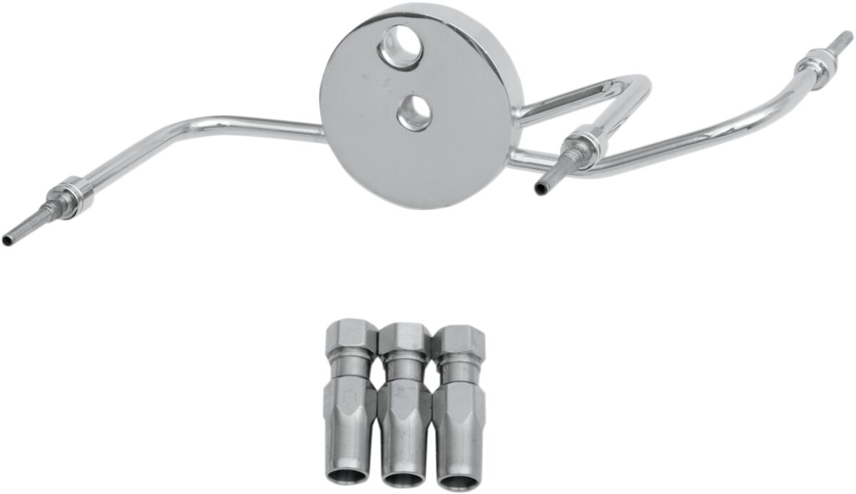 Kollektor, topeltketas, BYO® roostevaba, kroom