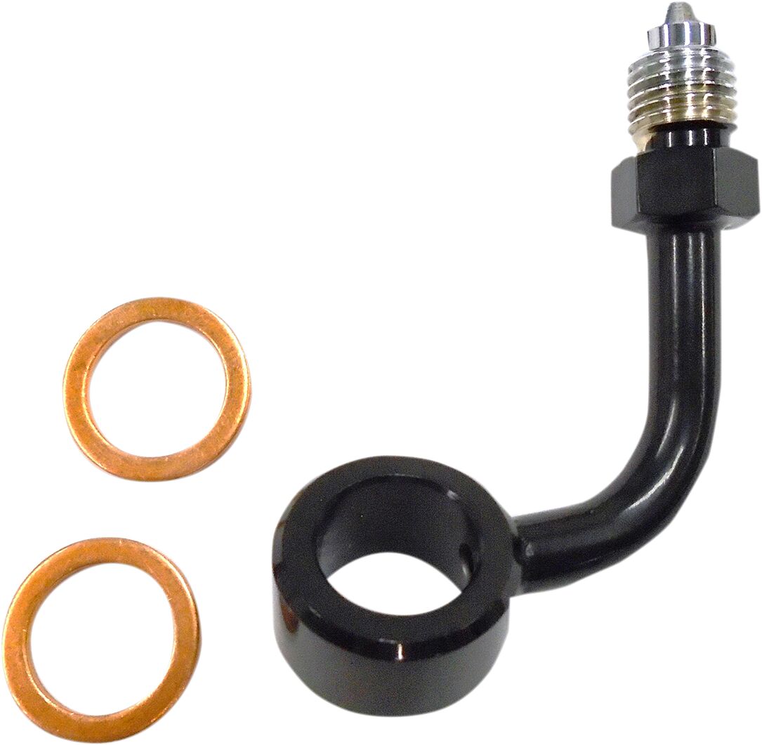 Topeltketta pidurivooliku adapter ilma ABS-ita, kroom, must